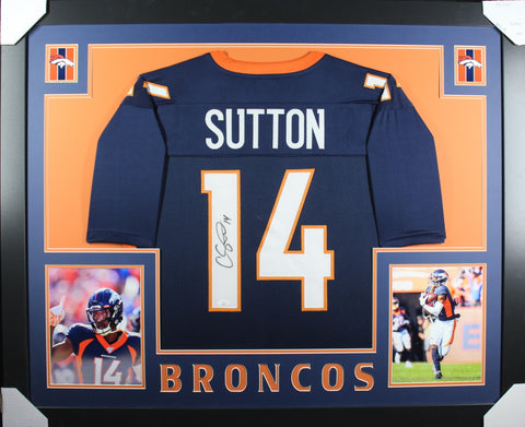 courtland-sutton-framed-autographed-blue-jersey-1