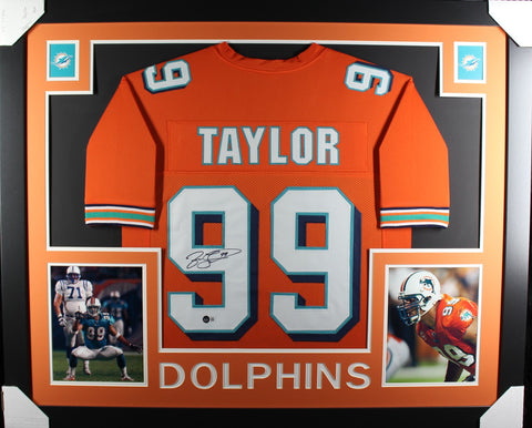 jason-taylor-framed-autographed-orange-jersey