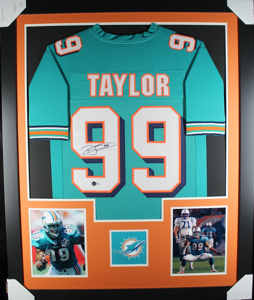 miami dolphins framed jersey