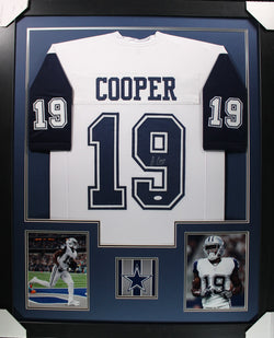 Amari Cooper framed autographed color rush jersey "Tower Style"