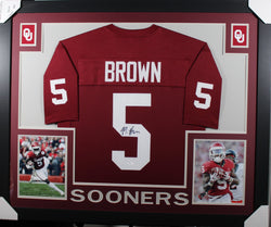 marquise-brown-framed-autographed-college-jersey-1