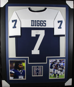 trevon-diggs-framed-autographed-throwback-jersey-1