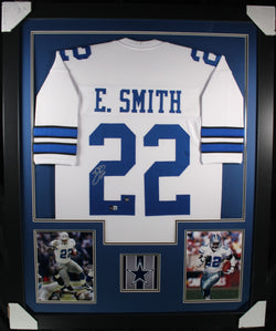 emmitt-smith-framed-autographed-white-jersey-1