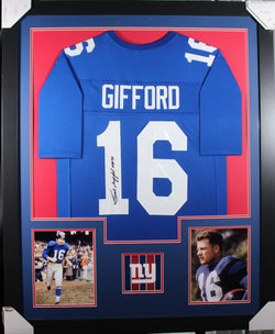 frank-gifford-framed-autographed-blue-jersey