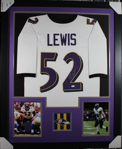 ray-lewis-framed-autographed-white-jersey