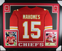 patrick-mahomes-framed-autographed-red-jersey