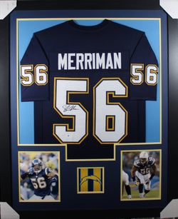 shawne-merriman-framed-autographed-dark-blue-jersey
