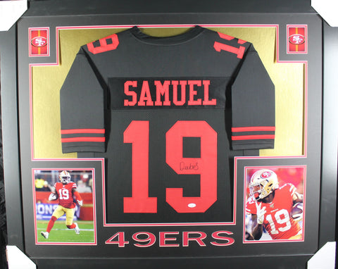 deebo-samuel-framed-autographed-black-jersey – Midwest Memorabilia