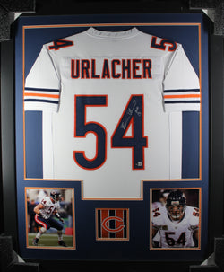 brian-urlacher-framed-autographed-white-jersey-1