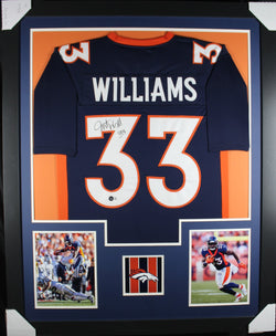 javonte-williams-framed-autographed-blue-jersey-1